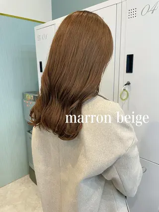 ミディアム カラー得意【梅田】 瀧本友梨乃のヘアスタイル