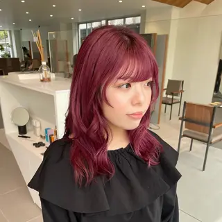 ロング カラー ブリーチ/レイヤー 🌻Mutsumiのヘアスタイル