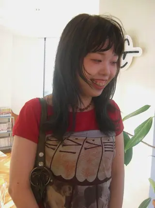 カラー 南部 綾音のヘアスタイル