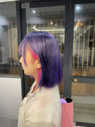 ショート 絶対綺麗な暖色カラー 🎯あります✨増渕✨のヘアスタイル