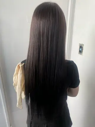 ロング 早野 心春のヘアスタイル