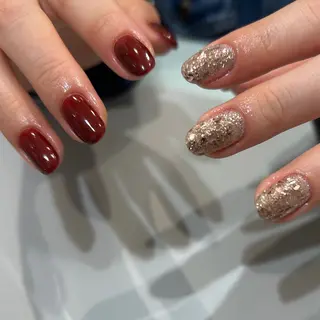 ネイル NINEnami ニュアンスネイルのネイルデザイン