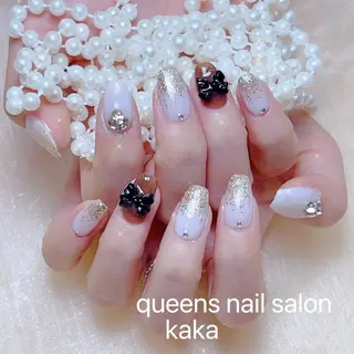 ネイル queensnail 🧸mikiのネイルデザイン