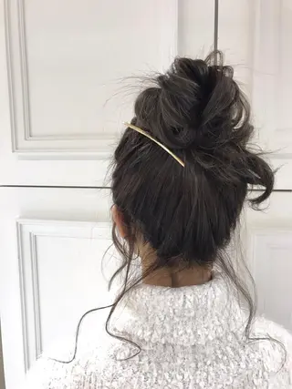 セミロング カラー fukuyasu rikaのネイルデザイン