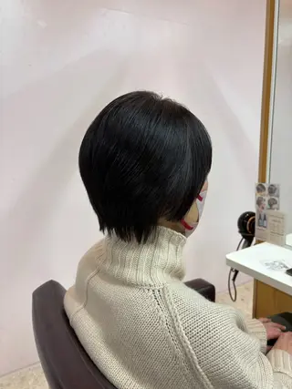 ショート 増田 枝里子のヘアスタイル