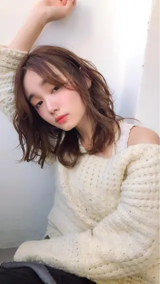 セミロング 🫧 THEATER 【公式】🫧天神🫧のヘアスタイル