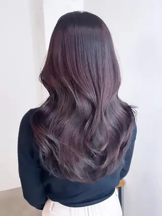 カラー セミロング ITbyALBUM 松戸のヘアスタイル