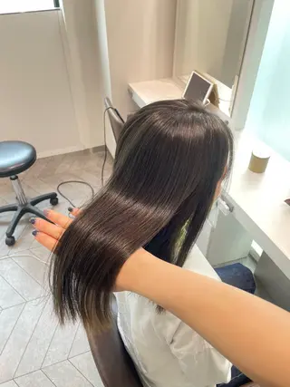 ロング ハイライトデザイン 特化/表参道/みづきのヘアスタイル