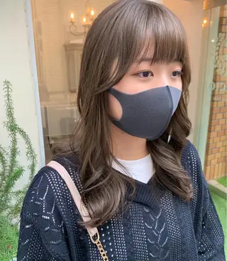 カラー newi梅田🫧韓国 ヘア🫧sakiのヘアスタイル