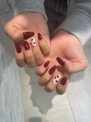 ミディアム 尾張 玖羽のネイルデザイン