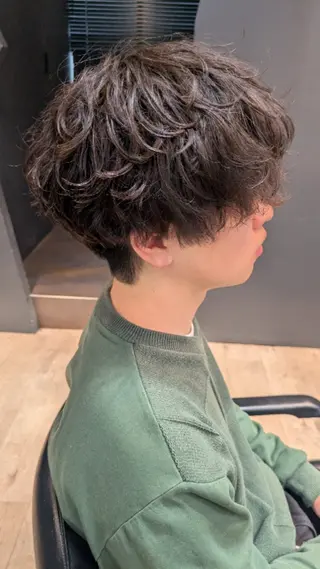 パーマ メンズ men's salon Gaudi三宮店所属・こだっく /メンズカットのヘアスタイル