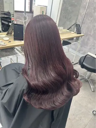 ロング カラー ヘアアレンジ ミルクティー/ピンク カラー/ みう🎀のヘアスタイル