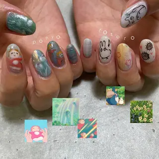 ネイル RooM tani /個性派ニュアンスのネイルデザイン