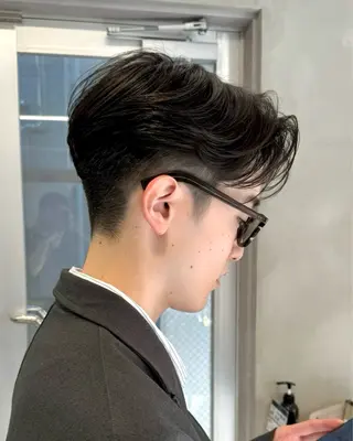 メンズ nicoTOKYO 原宿所属・センターパート /メンズ/海野颯生のヘアスタイル