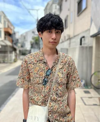 メンズ SCENE 髪質改善 シーンのヘアスタイル