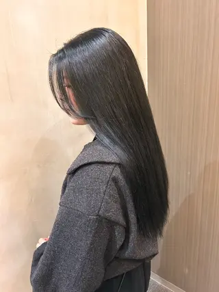 ロング カラー 韓国×髪質改善カラー 💎hinaのヘアスタイル