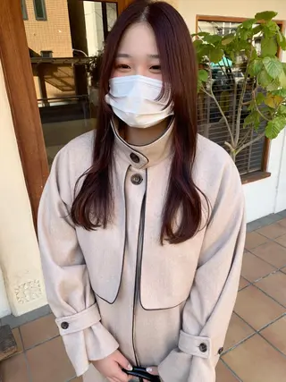 ロング カラー ヘアアレンジ 中津/柔らかカラー/ ナガオ　イズミのヘアスタイル