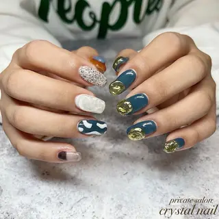 ネイル Crystal Nailのネイルデザイン