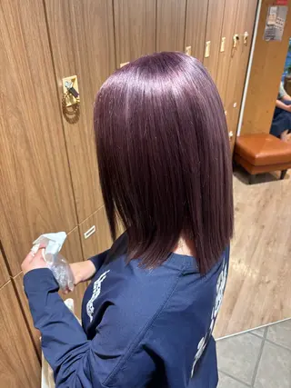 カラー みやもと みくのヘアスタイル