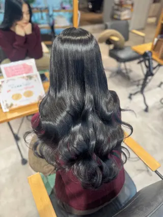 ロング カラー 宮本 優のヘアスタイル