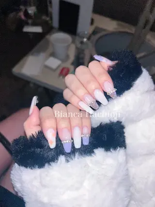 ネイル 𝑌𝑈𝑈𝐾𝐴 /ワンホン/量産型のネイルデザイン