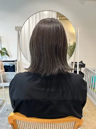 セミロング カラー Time is mummy所属・Time is mummyのヘアスタイル