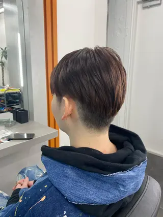 ショート カラー メンズ 長畑 光紀のヘアスタイル