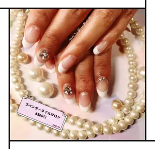 ネイル ラベンダー💖日暮里 ルル💖ネイルのネイルデザイン