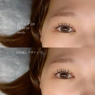 マツエク・マツパ EYELA甲府昭和 hiraiのマツエク・マツパデザイン