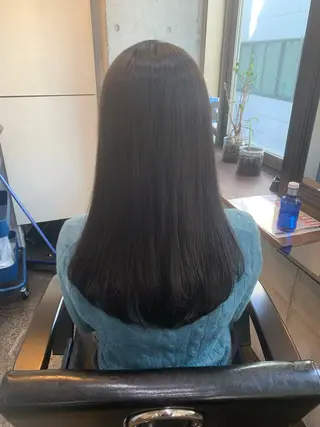 ロング カラー レベンス田町 西谷悠のヘアスタイル