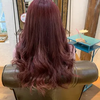 ロング カラー LegoHair富田林店所属・築田 泉のヘアスタイル