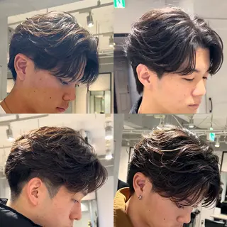 パーマ メンズ メンズカット松戸/韓 国/メンズパーマ航太のヘアスタイル