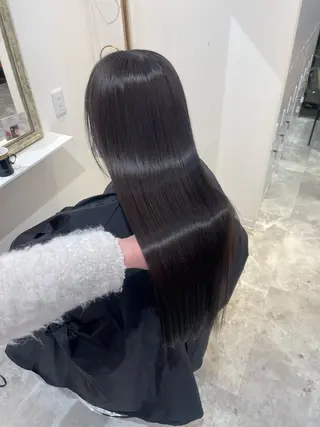 ロング カラー 盛れる顔まわり✨🎀 モテカラー別所好葉のヘアスタイル