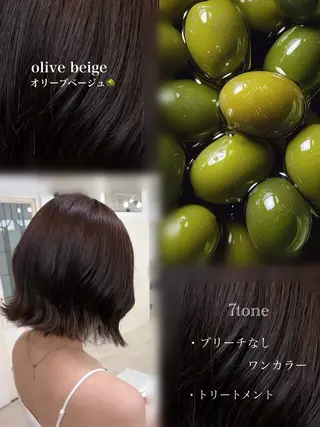 カラー もね/カラー モデル募集/京都駅前のヘアスタイル