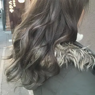 ロング カラー sano sayakaのヘアスタイル