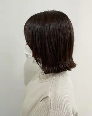 ミディアム 🤍似合わせパーマ 奥田沙耶🫧のヘアスタイル