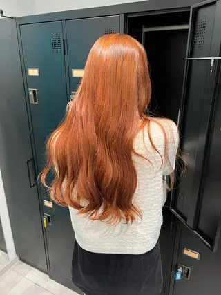 ロング カラー 🌞レイヤー×カラー 前川那津美🌞のヘアスタイル