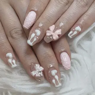 ネイル ANH ゴテゴテネイルのネイルデザイン