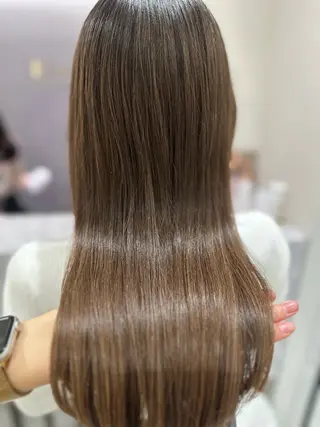 ロング 韓国レイヤー✨ yasuko銀座のヘアスタイル