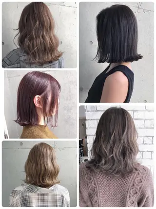 ミディアム カラー ヘアアレンジ イメコン美容師 サイトウアキラのその他イメージ