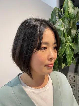 ミディアム 北山／ボブ／レイヤー /maru☺︎のヘアスタイル