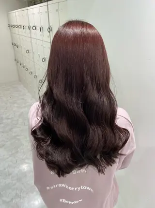 カラー IS所属・横浜美容室/透明感 カラー/レイヤーのヘアスタイル