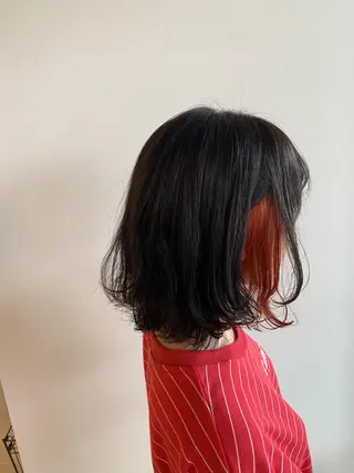 ミディアム カラー 中島 直哉のヘアスタイル