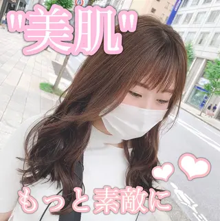 セミロング 【悩み解決！美髪へ】 店長 平間 響のヘアスタイル