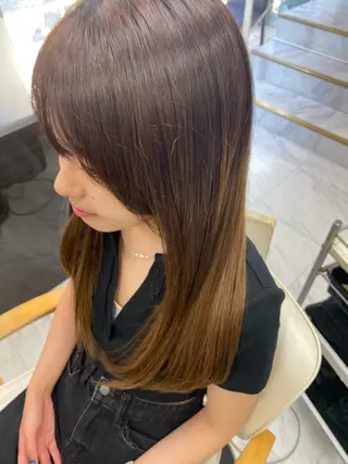 ロング 目黒 碧人のヘアスタイル