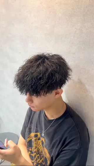 パーマ メンズ イケメン製造機 🔥上原沙羅🔥のヘアスタイル