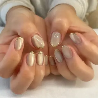 ネイル 💎🐰 saki. m 🐰💎のネイルデザイン