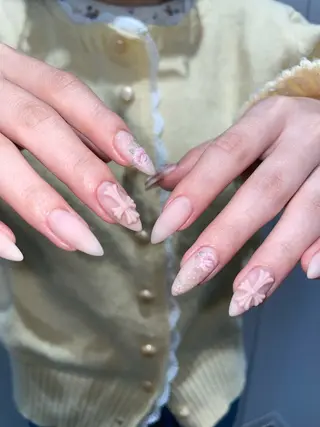 ネイル GO TODAY 吉祥寺Glint所属・うの 韓国ﾈｲﾙ໒꒱⋆⭒˚のネイルデザイン