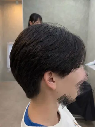 メンズ ニュアンスパーマ🌀 毛流れ🩶イザベラのヘアスタイル