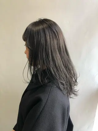 ミディアム カラー 🍃柔らかヘアー田中 瑞希🍃のヘアスタイル